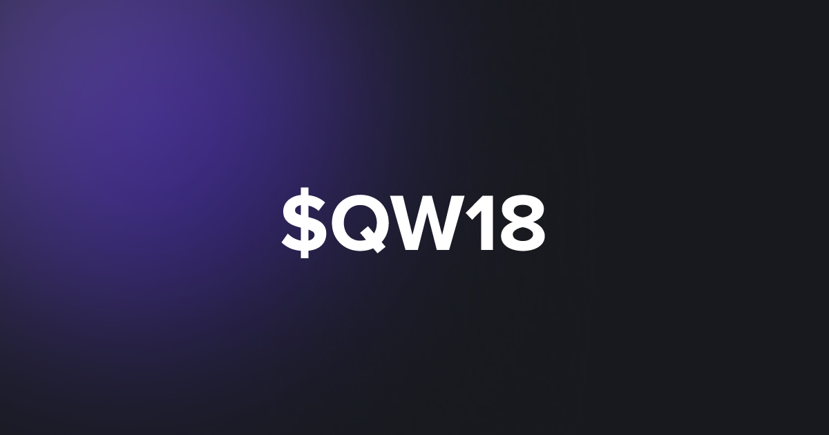 BRC20 $QW18