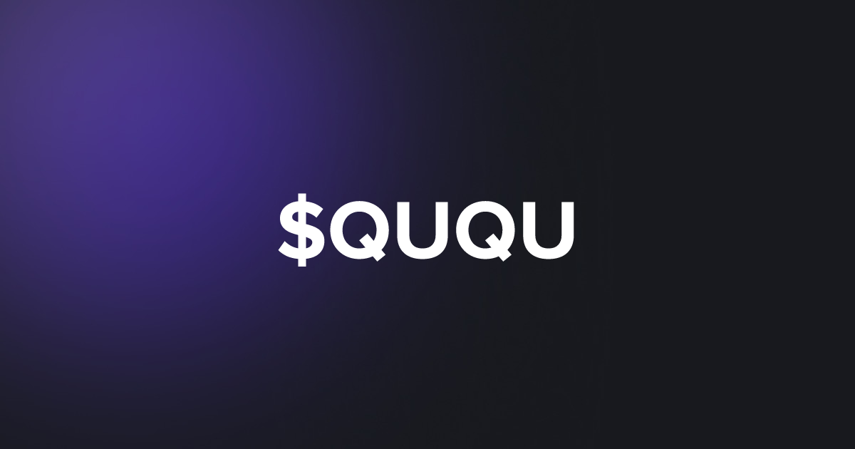 BRC20 $QUQU