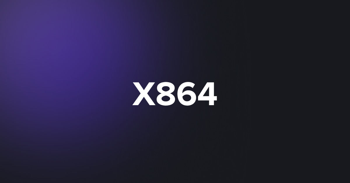 BRC20 X864