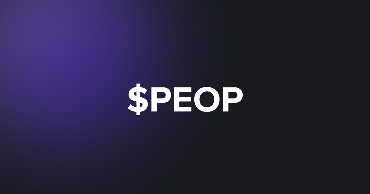 BRC20 $PEOP