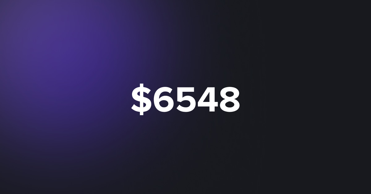 BRC20 $6548