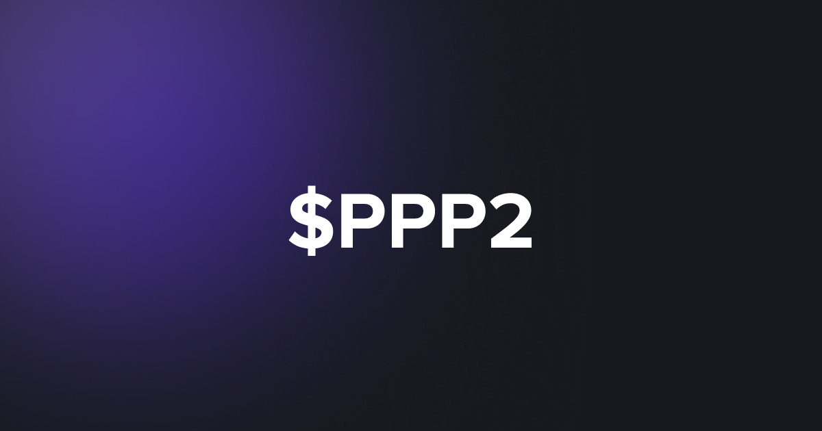 BRC20 $PPP2