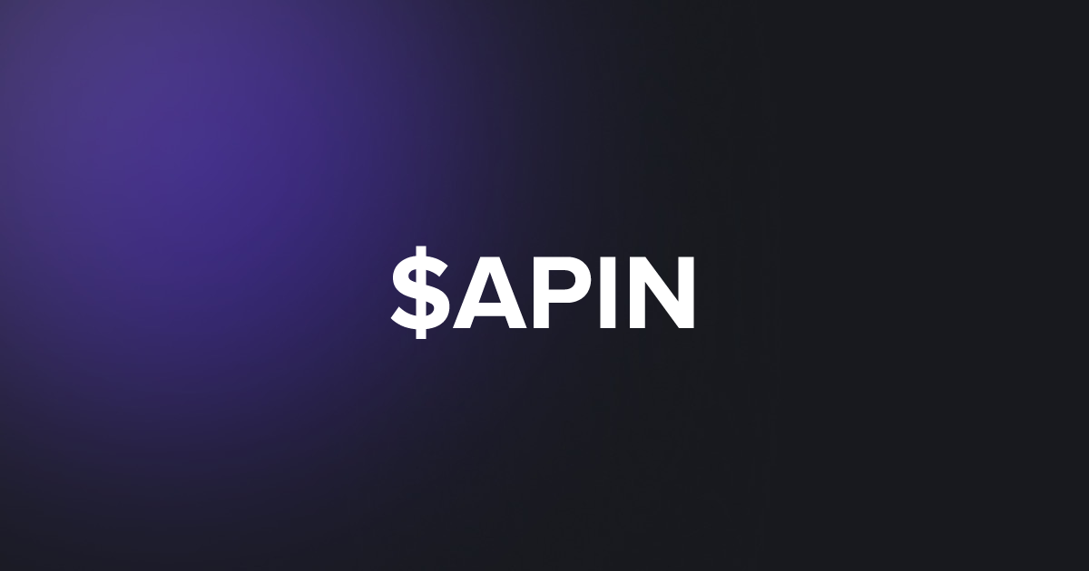 BRC20 $APIN