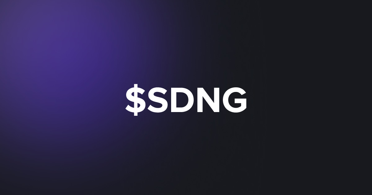 BRC20 $SDNG