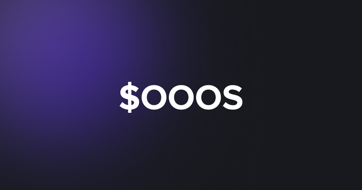 BRC20 $OOOS