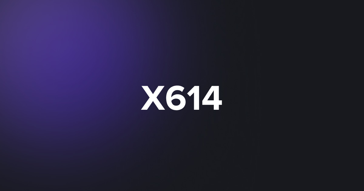 BRC20 X614