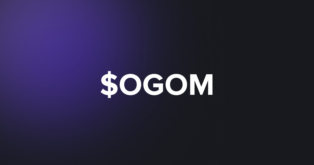 BRC20 $OGOM