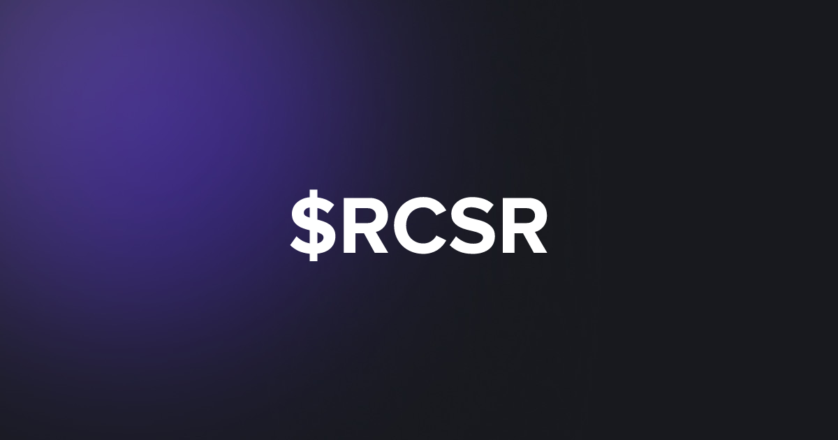 BRC20 $RCSR