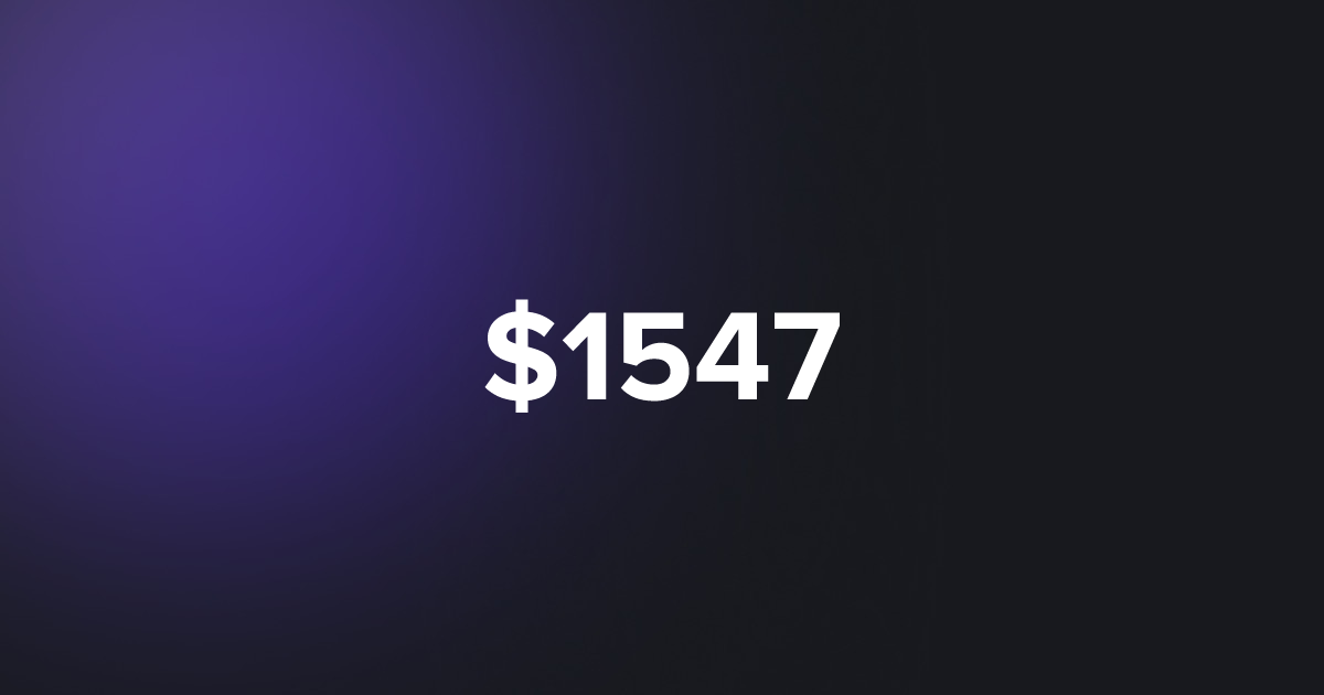 BRC20 $1547
