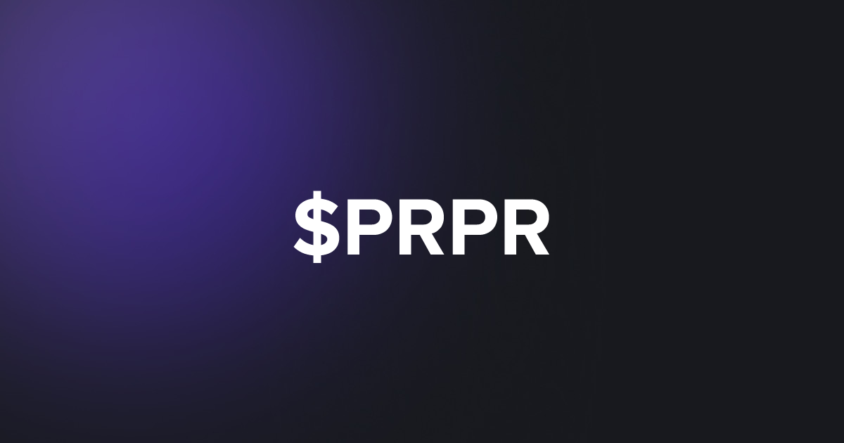 BRC20 $PRPR