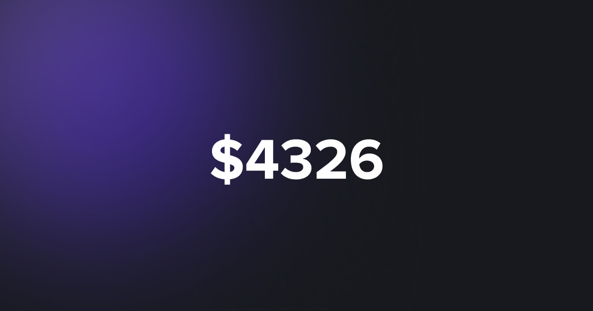 BRC20 $4326