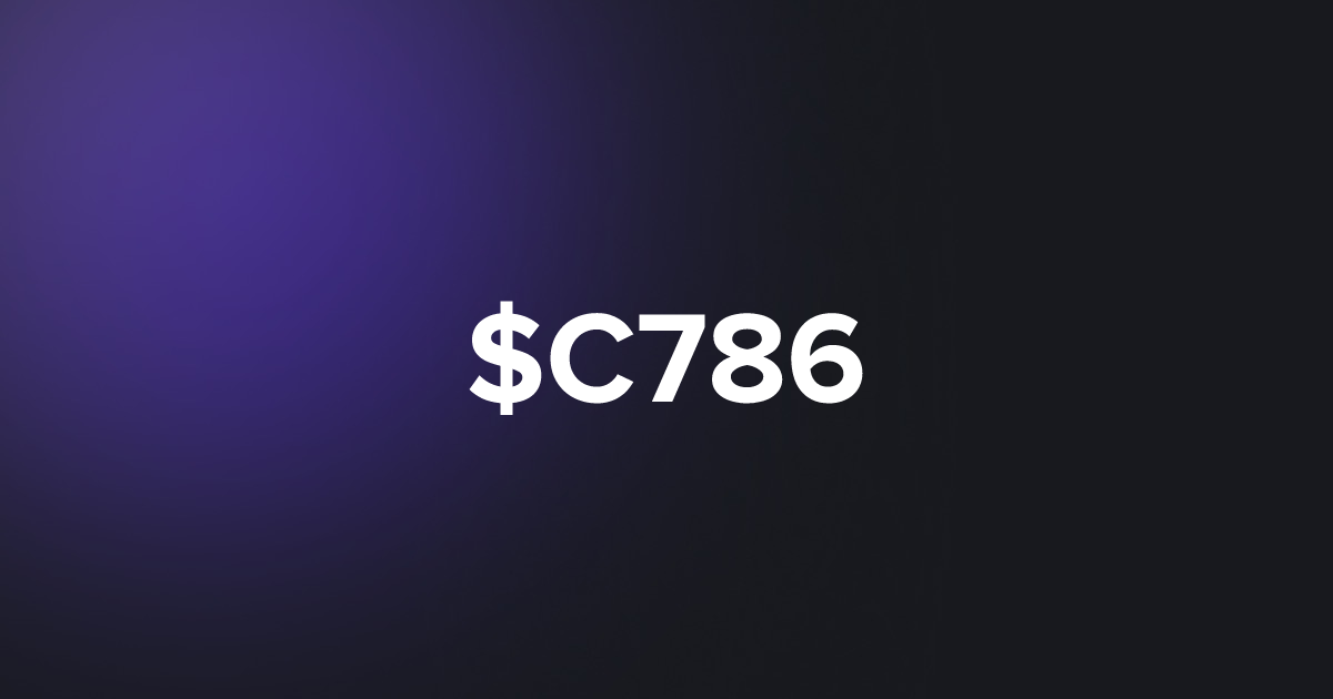 BRC20 $C786