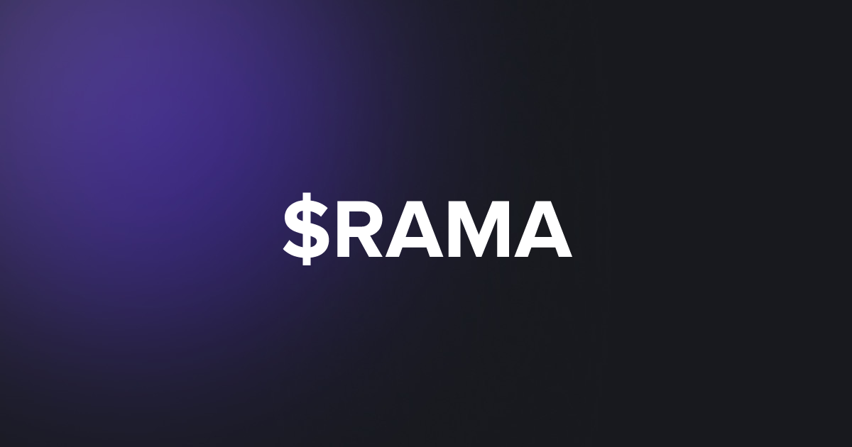 BRC20 $RAMA