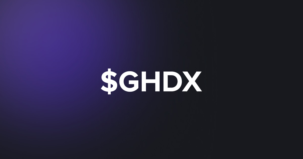 BRC20 $GHDX