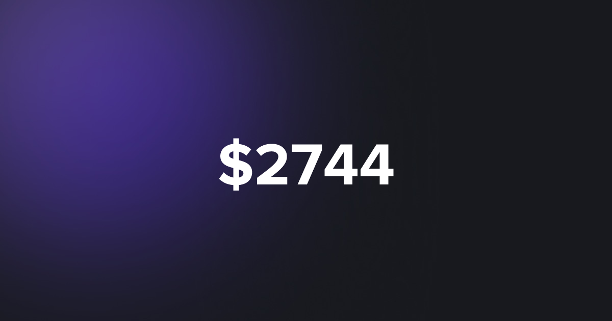 BRC20 $2744