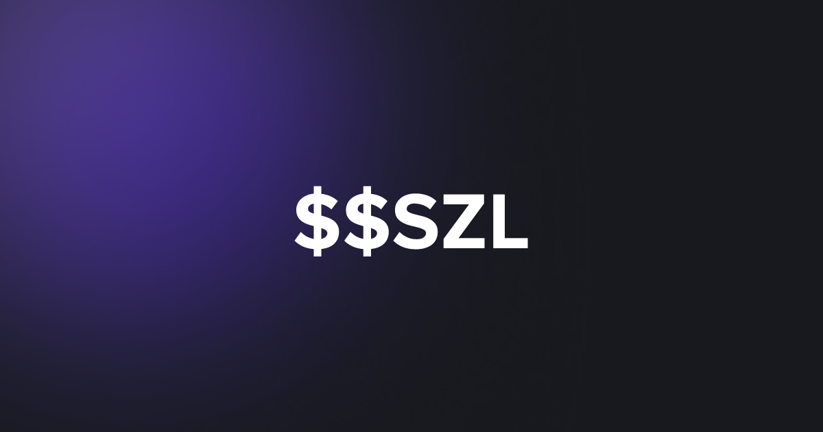 BRC20 $$SZL
