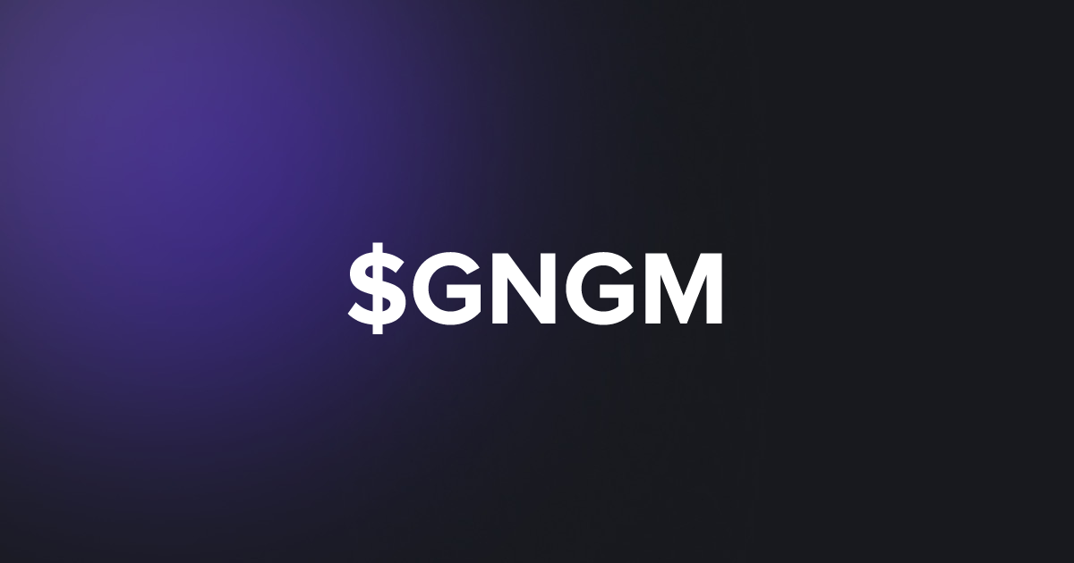 BRC20 $GNGM
