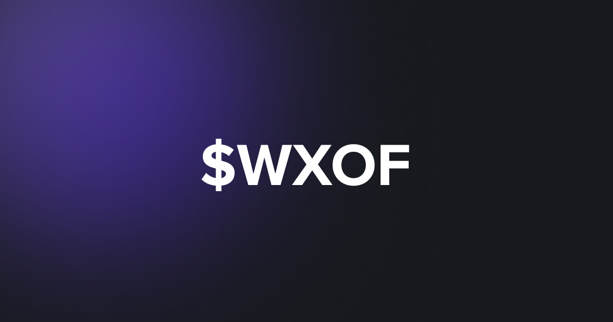 BRC20 $WXOF