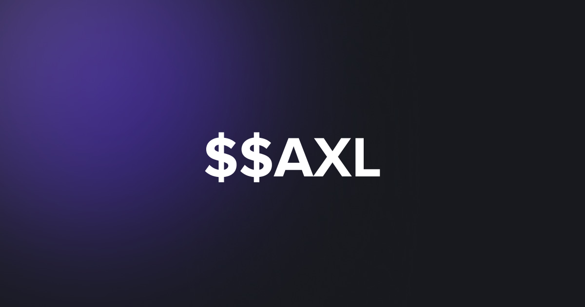 BRC20 $$AXL