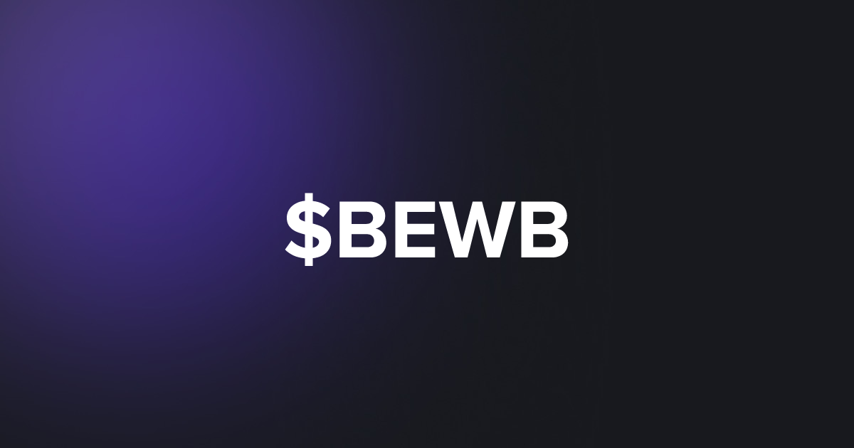 BRC20 $BEWB