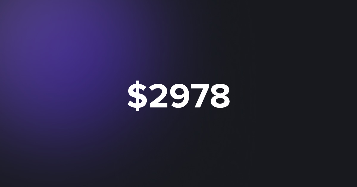 BRC20 $2978