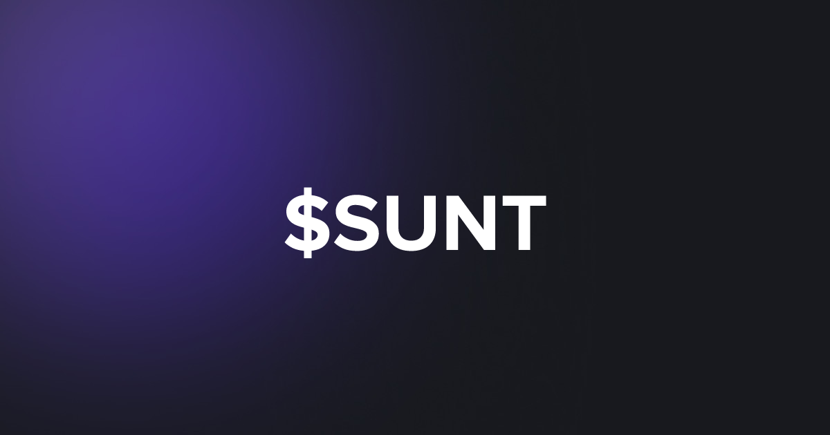BRC20 $SUNT