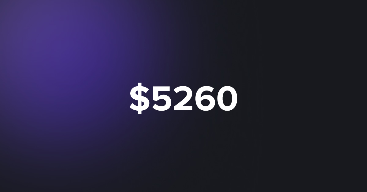 BRC20 $5260
