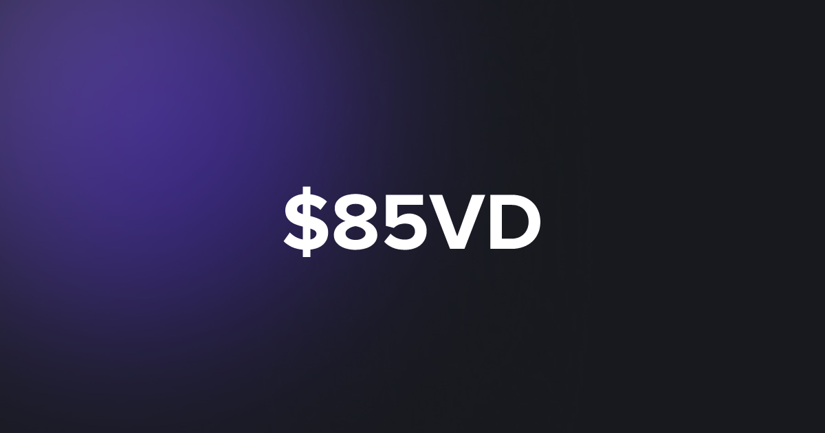 BRC20 $85VD