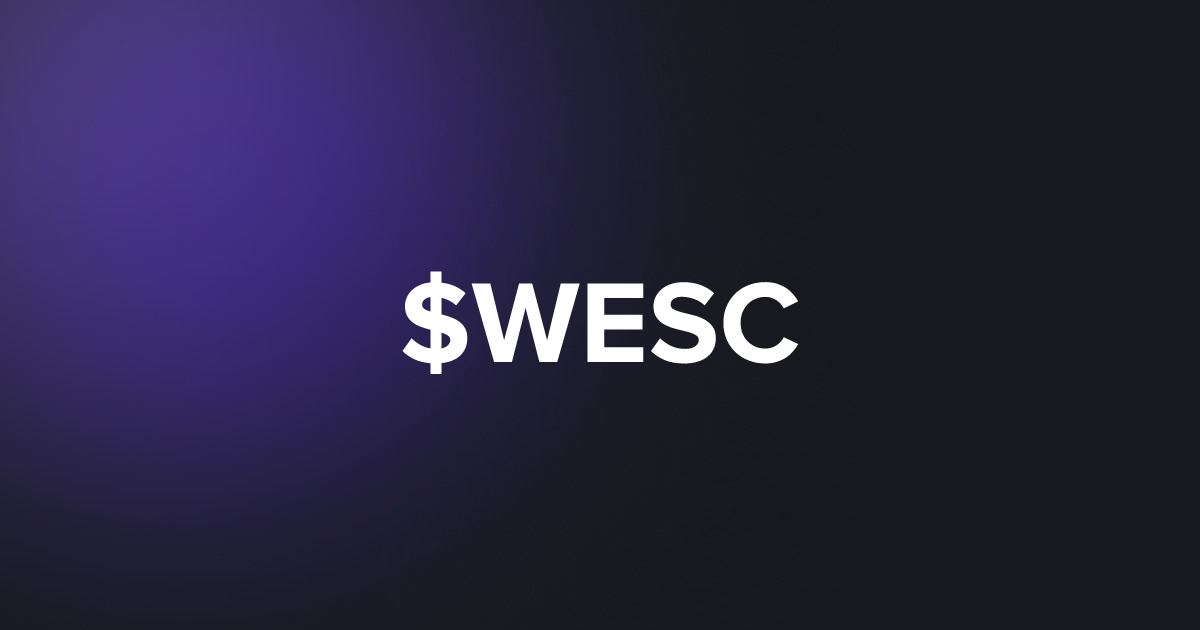 BRC20 $WESC