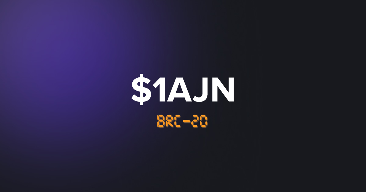 BRC20 1AJN