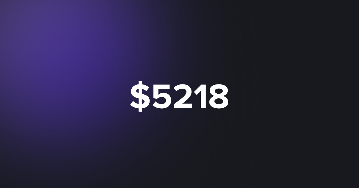BRC20 $5218