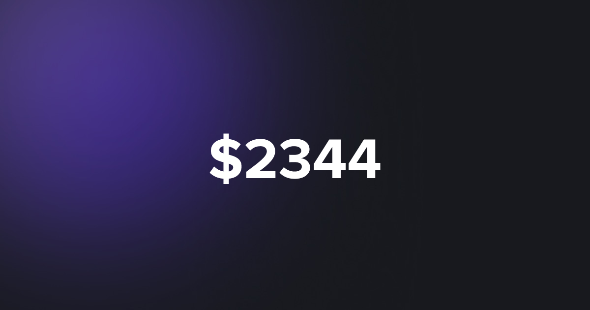 BRC20 $2344