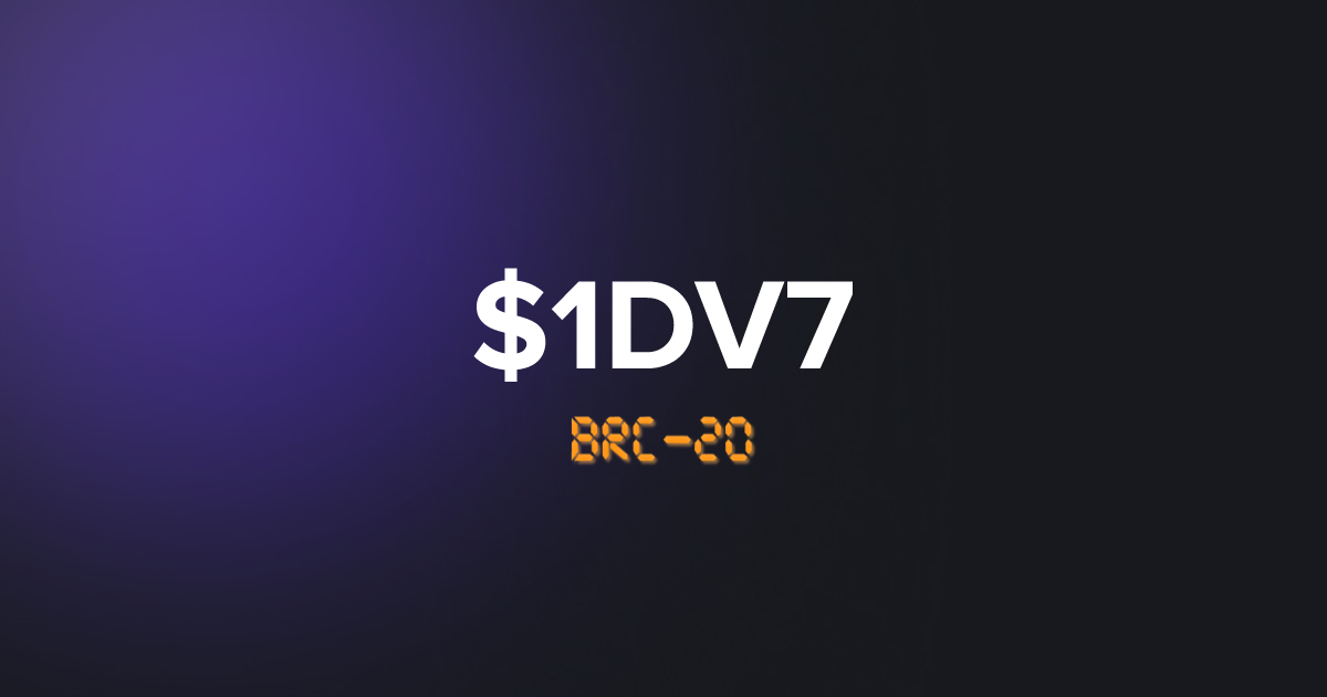 BRC20 1DV7