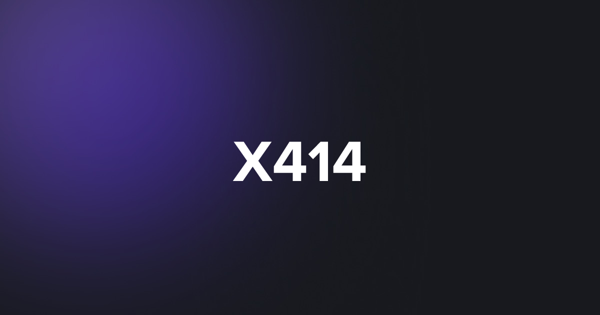 BRC20 X414