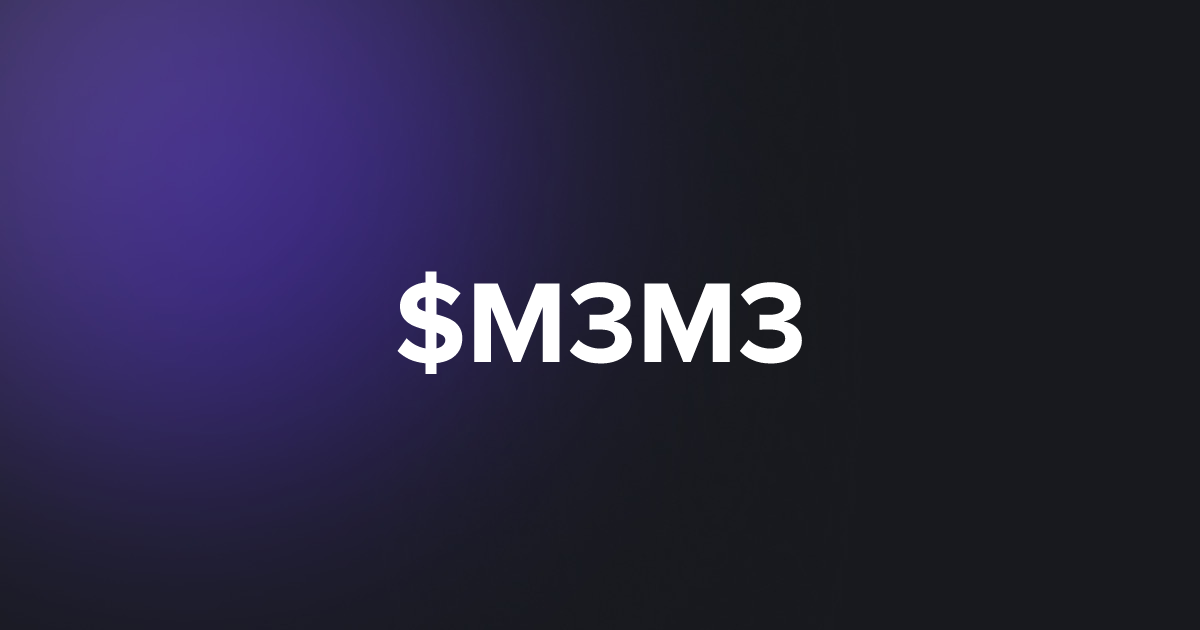 BRC20 $M3M3