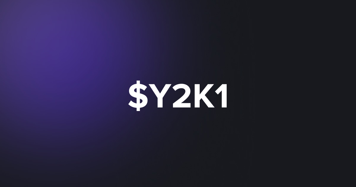 BRC20 $Y2K1