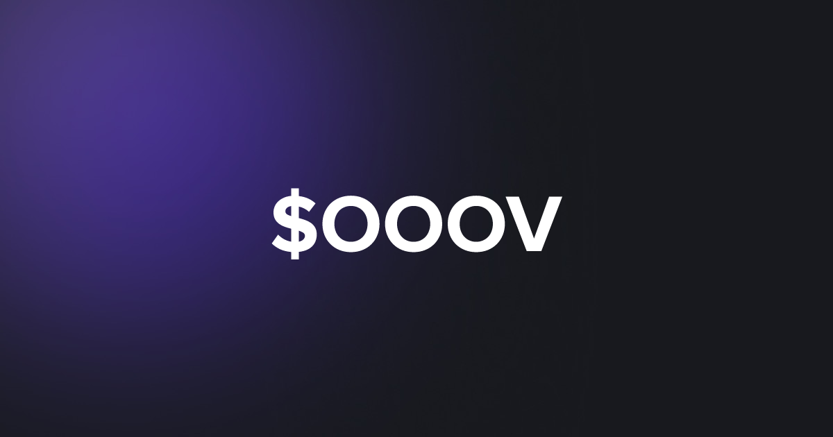 BRC20 $OOOV