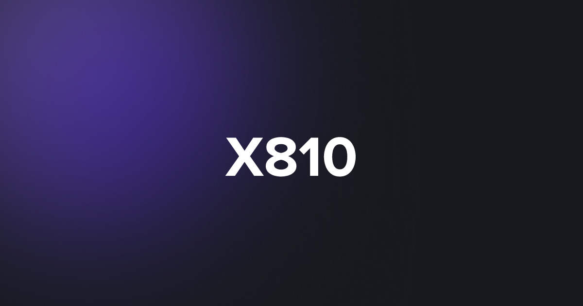BRC20 X810