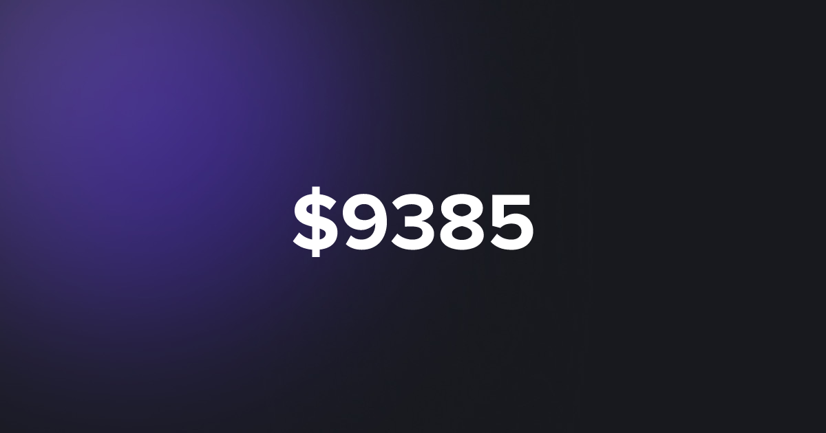 BRC20 $9385