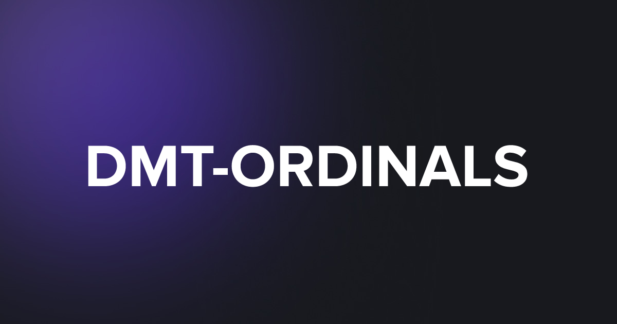 TAP DMT-ORDINALS