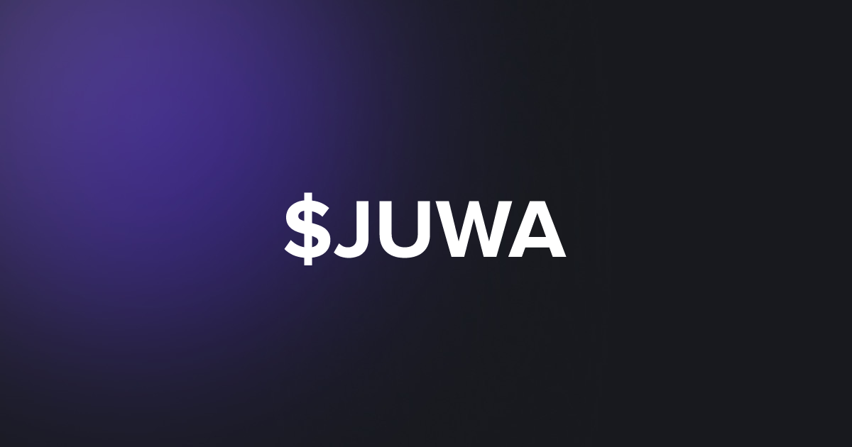 BRC20 $JUWA