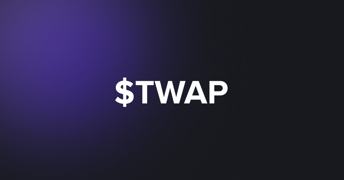 BRC20 $TWAP
