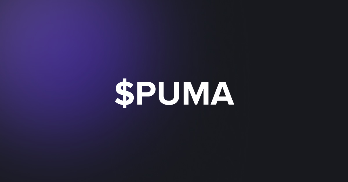 BRC20 $PUMA