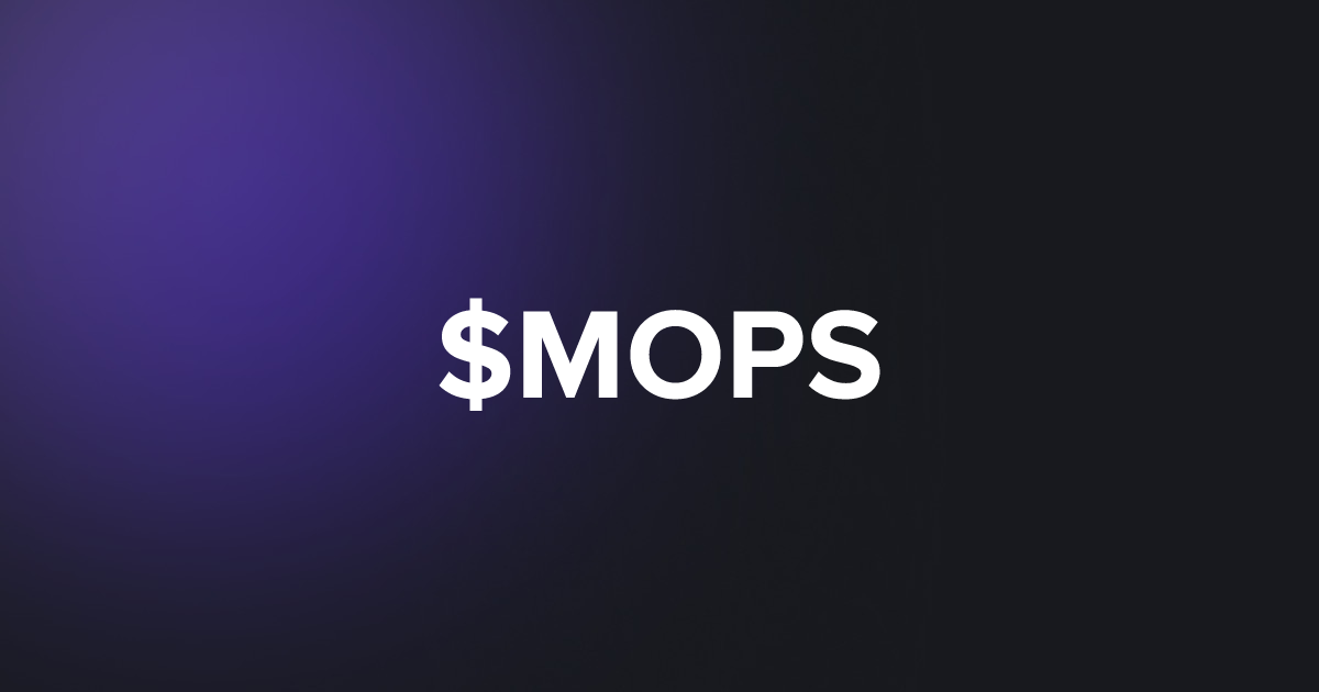 BRC20 $MOPS