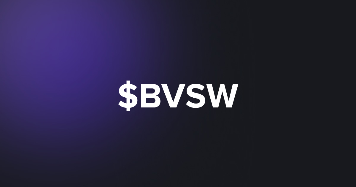 BRC20 $BVSW