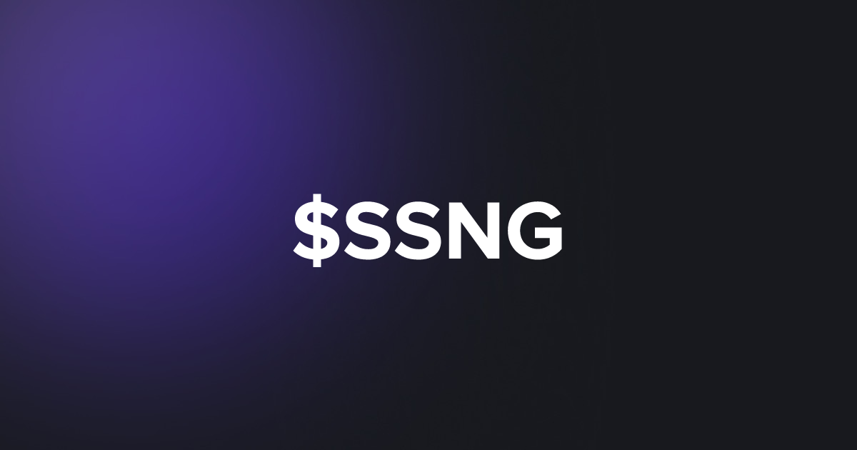BRC20 $SSNG