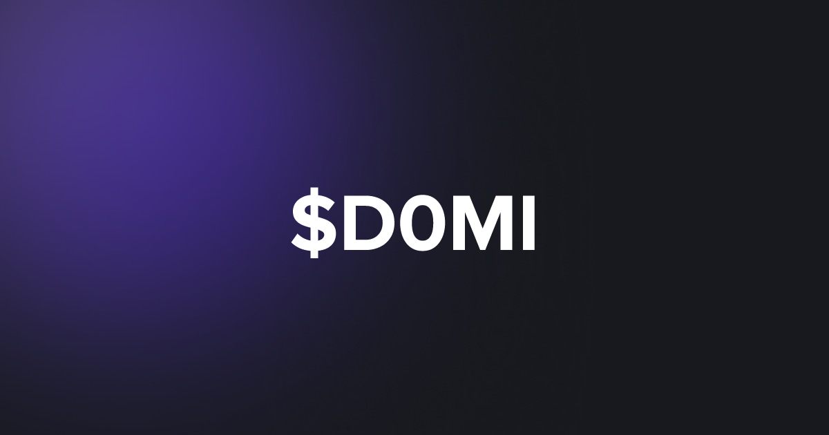 BRC20 $D0MI