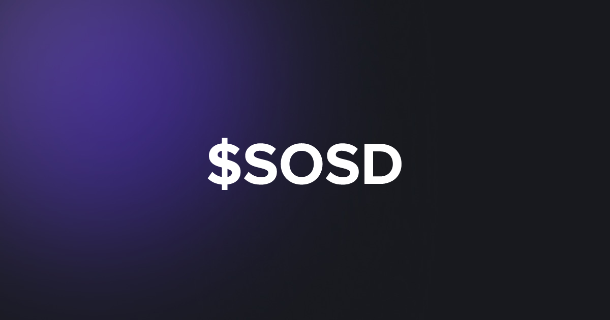 BRC20 $SOSD