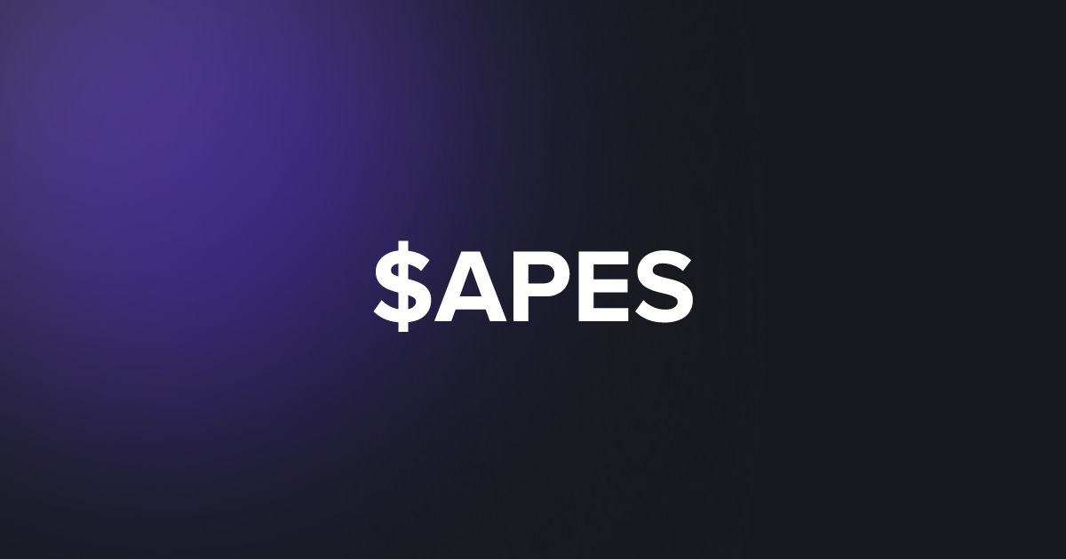 BRC20 $APES