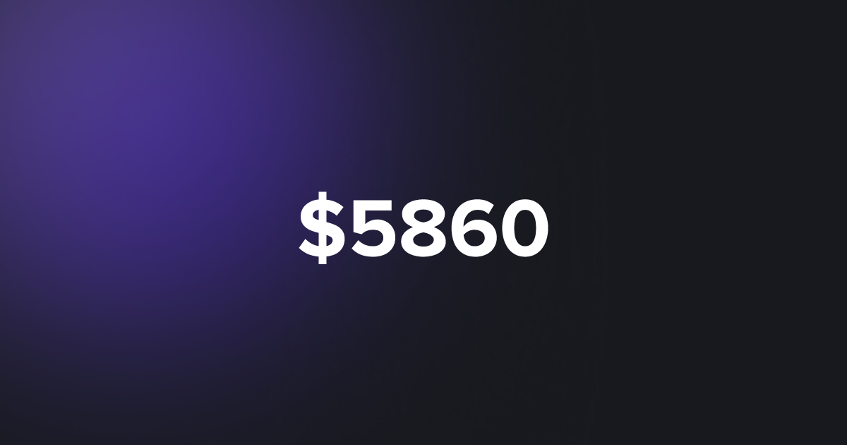 BRC20 $5860